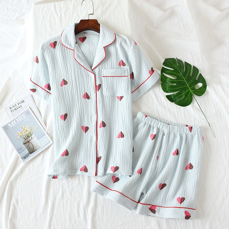 The Strawberry Printed Set Original Pajamas-Original Pajamas