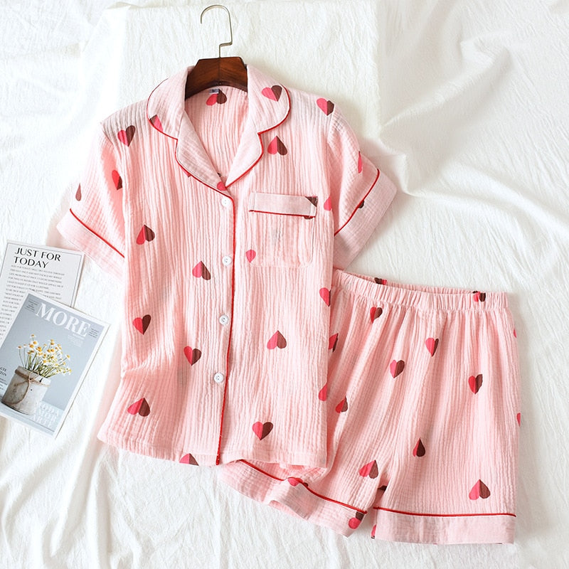 The Strawberry Printed Set Original Pajamas-Original Pajamas