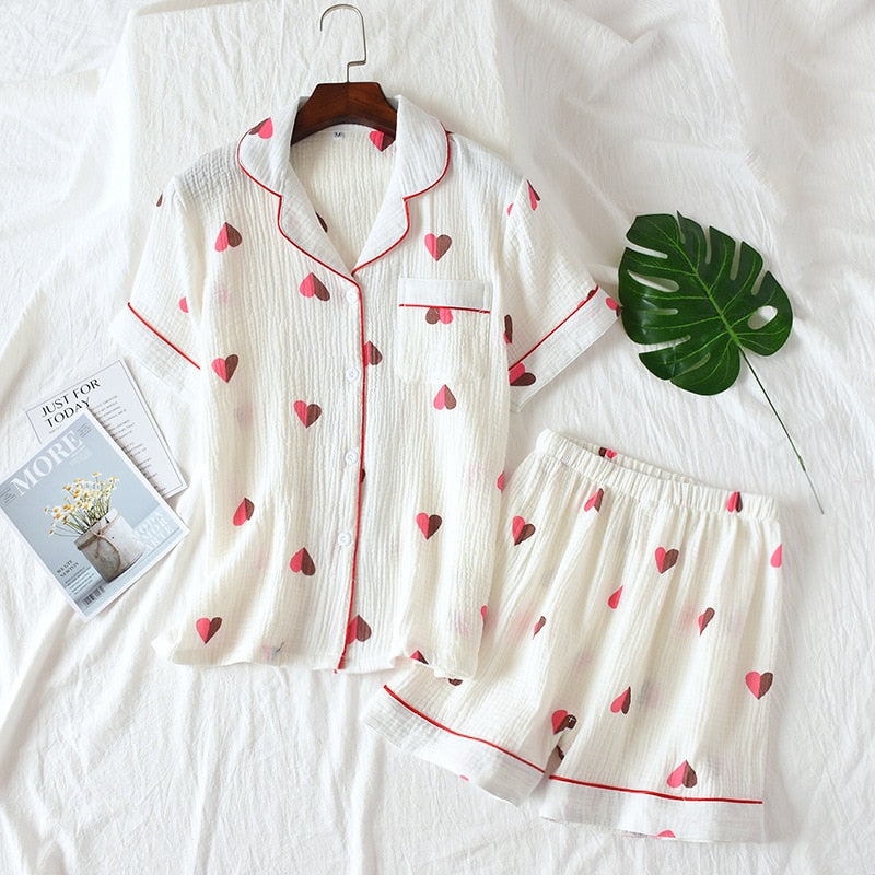 The Strawberry Printed Set Original Pajamas-Original Pajamas