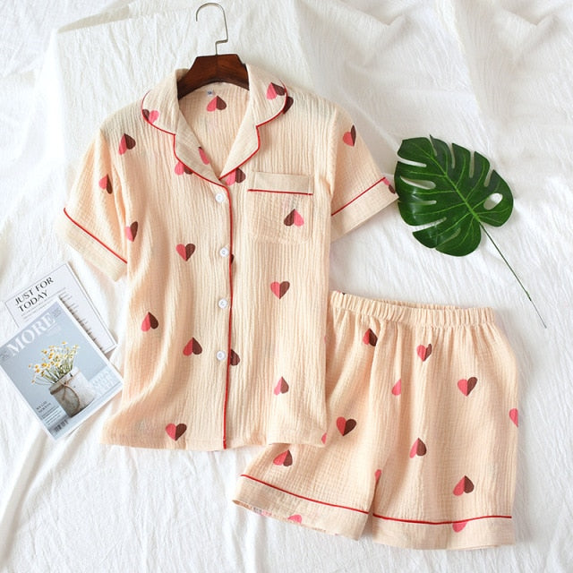 The Strawberry Printed Set Original Pajamas-Original Pajamas