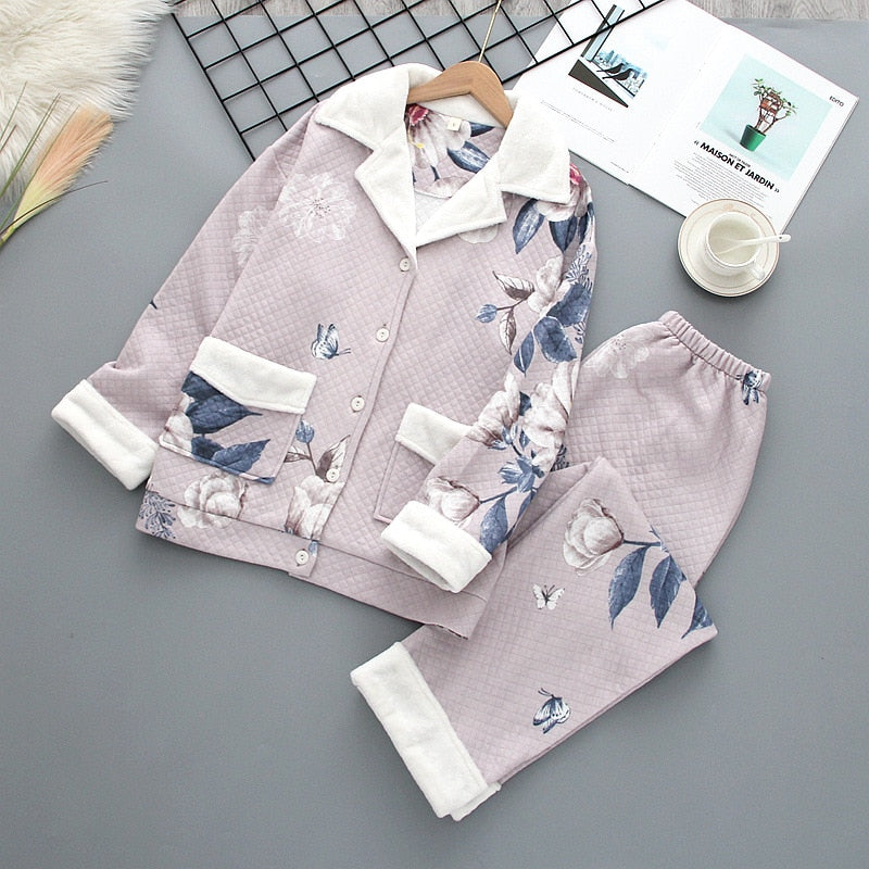 The Elegant Flower Original Pajamas-Original Pajamas