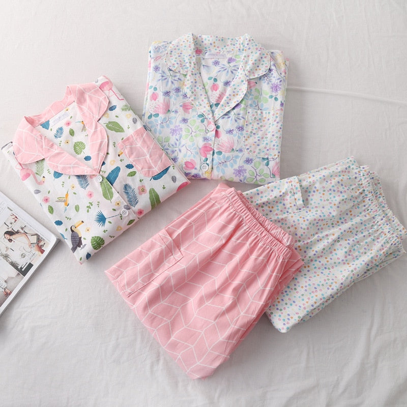 The Spring Vibe Set Original Pajamas-Original Pajamas