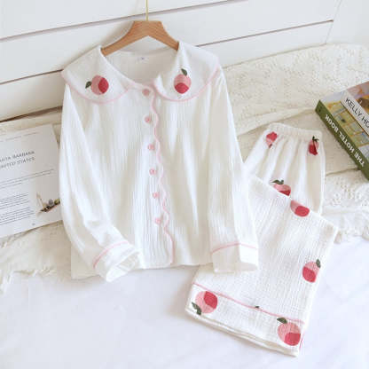 The Peach Matching Set Original Pajamas-Original Pajamas