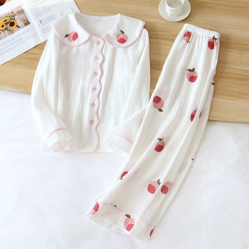 The Peach Matching Set Original Pajamas-Original Pajamas