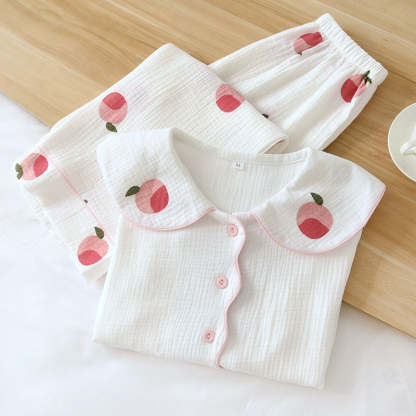 The Peach Matching Set Original Pajamas-Original Pajamas