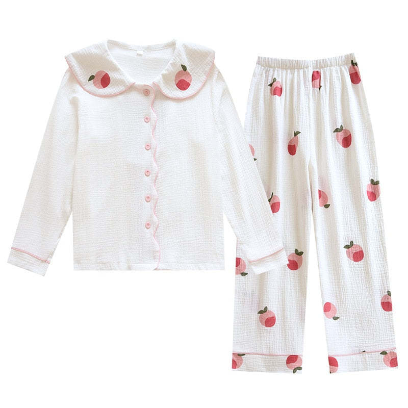 The Peach Matching Set Original Pajamas-Original Pajamas