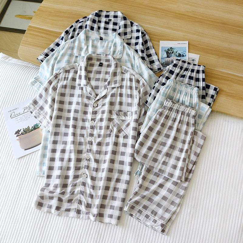 The Simple Plaid Original Pajamas-Original Pajamas