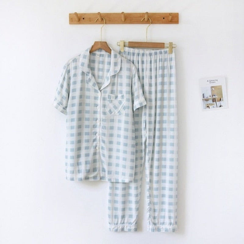The Simple Plaid Original Pajamas-Original Pajamas