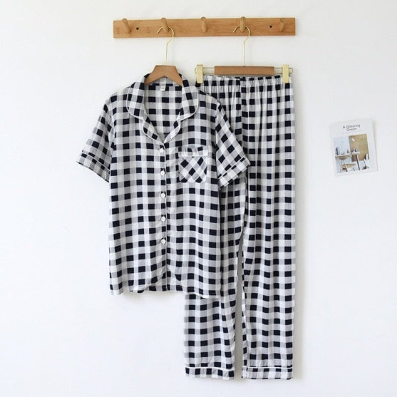 The Simple Plaid Original Pajamas-Original Pajamas