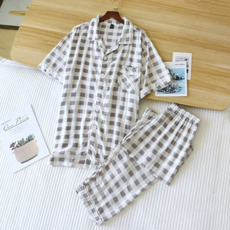 The Simple Plaid Original Pajamas-Original Pajamas