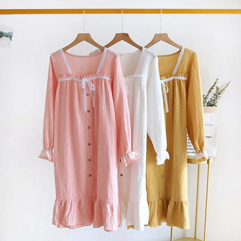 The Unique Laced Solid Original Pajamas-Original Pajamas
