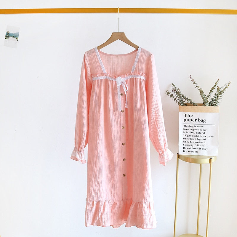 The Unique Laced Solid Original Pajamas-Original Pajamas