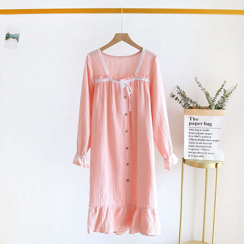 The Unique Laced Solid Original Pajamas-Original Pajamas