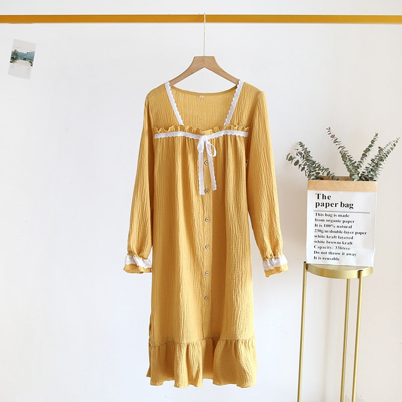 The Unique Laced Solid Original Pajamas-Original Pajamas