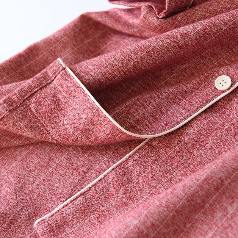 The Light Striped Solid Original Pajamas-Original Pajamas