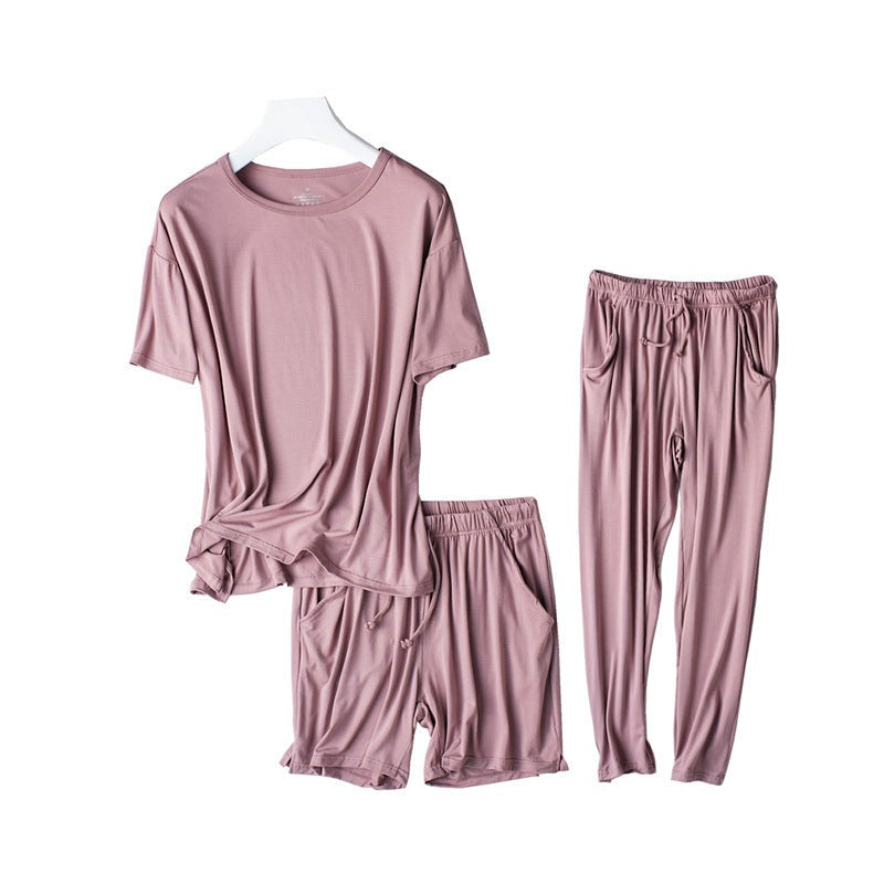 The Spring & Summer 3 Piece Sleepwear Set Original Pajamas-Original Pajamas