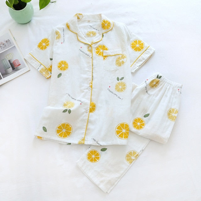 The Floral Fruit Original Pajamas-Original Pajamas