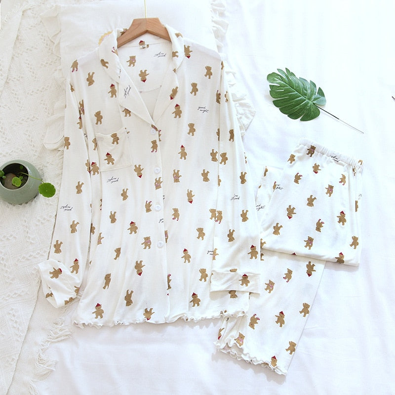 The Ginger Bread Teddy Original Pajamas-Original Pajamas