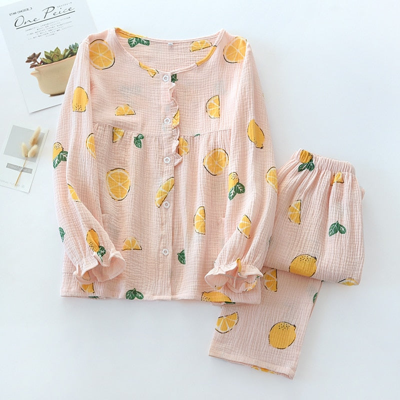 The Printed Oranges Original Pajamas-Original Pajamas