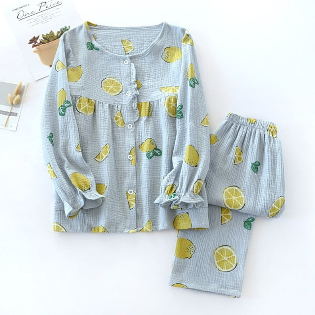 The Printed Oranges Original Pajamas-Original Pajamas