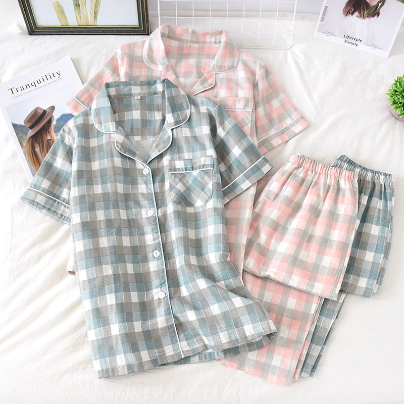 The Summer Plaid Original Pajamas-Original Pajamas