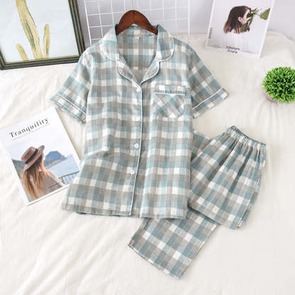 The Summer Plaid Original Pajamas-Original Pajamas