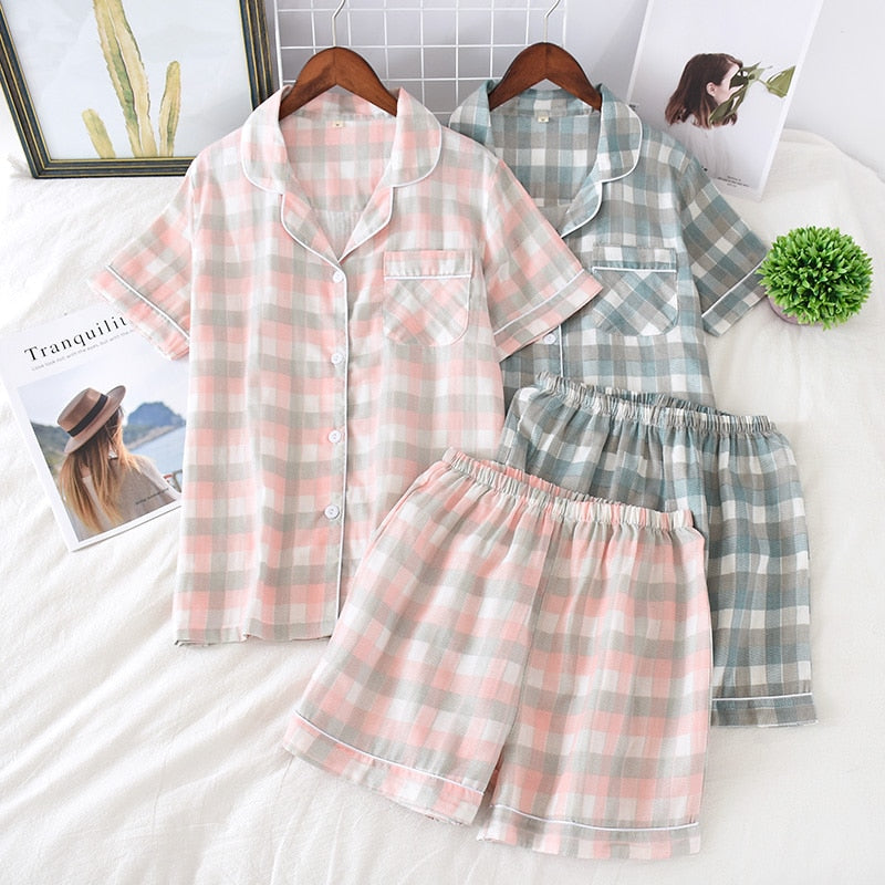 The Summer Plaid Original Pajamas-Original Pajamas