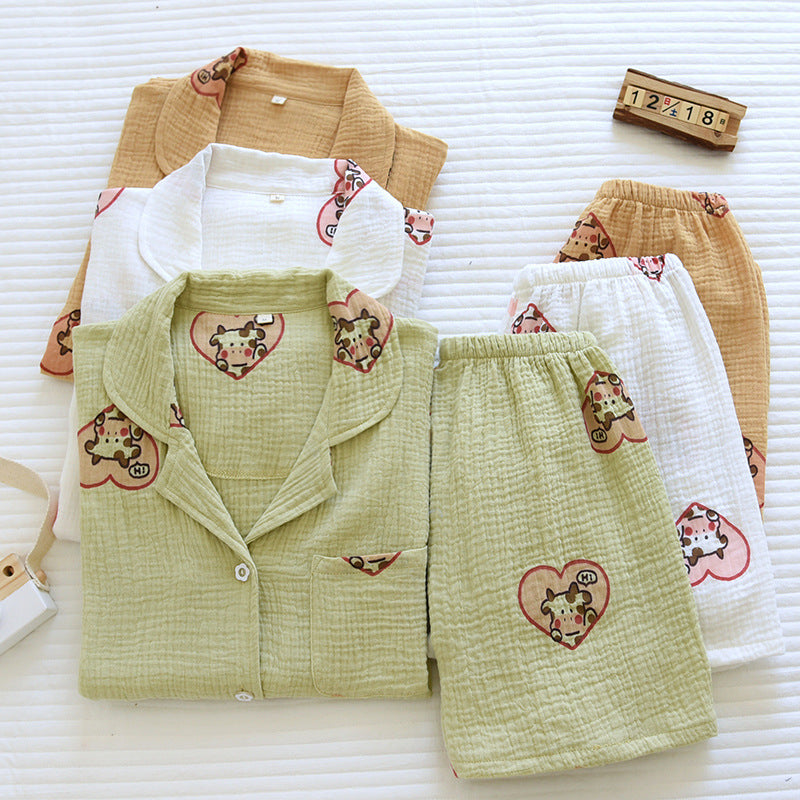The Romantic Cow Set Original Pajamas-Original Pajamas