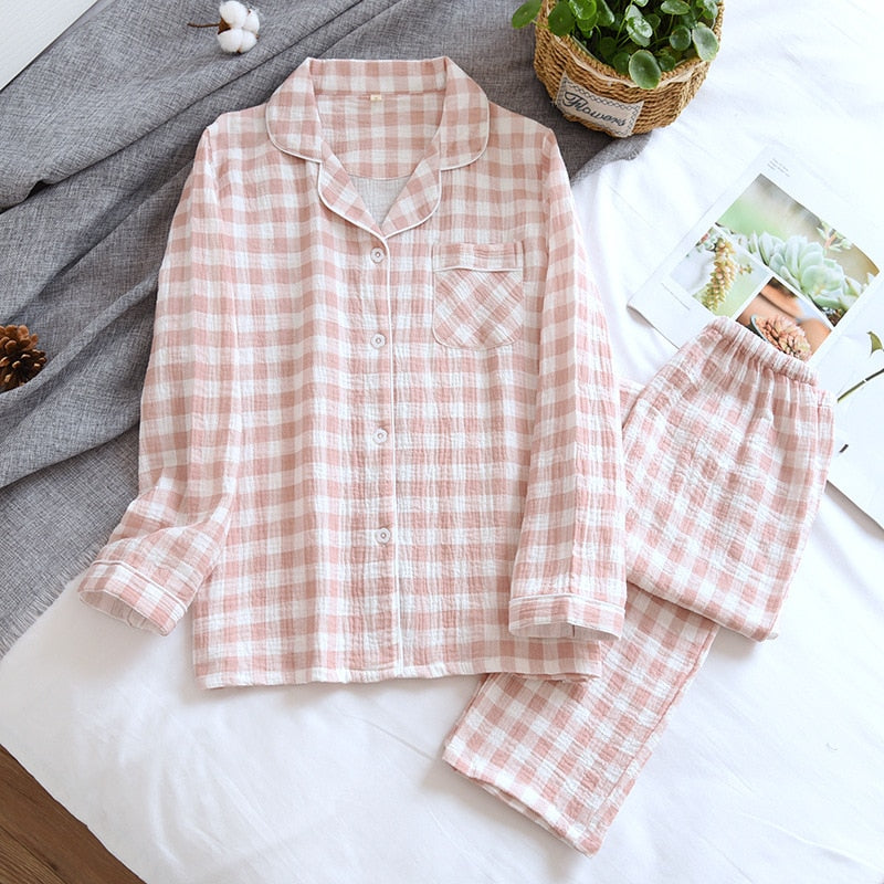 The Elegant Plaid Original Pajamas-Original Pajamas