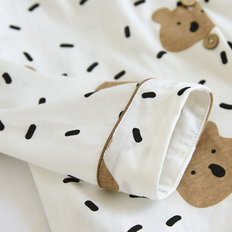 The Dotted Bear Set Original Pajamas-Original Pajamas