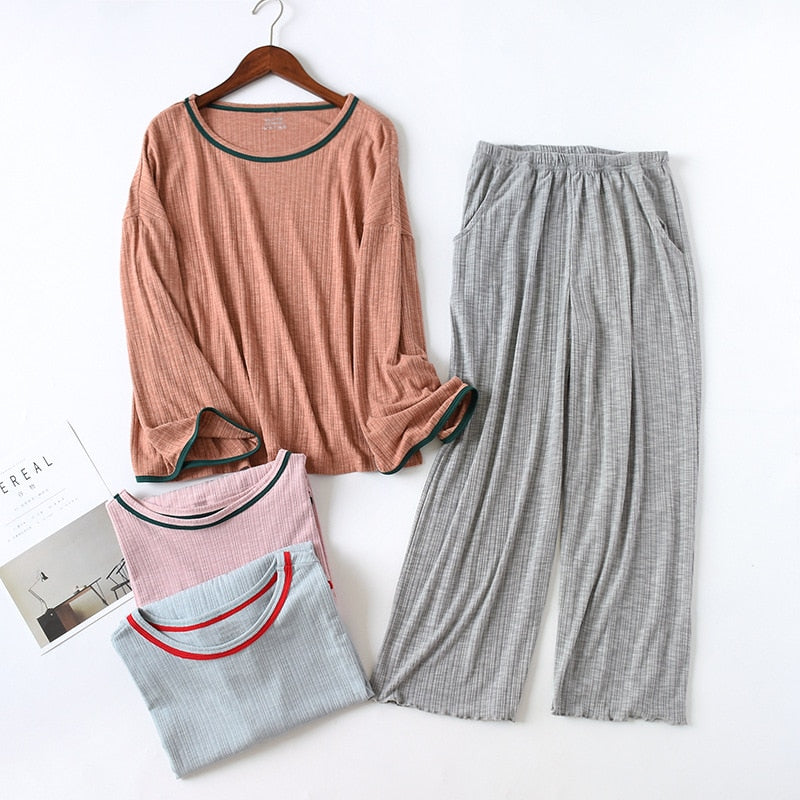 The Grey Loose Set Original Pajamas-Original Pajamas