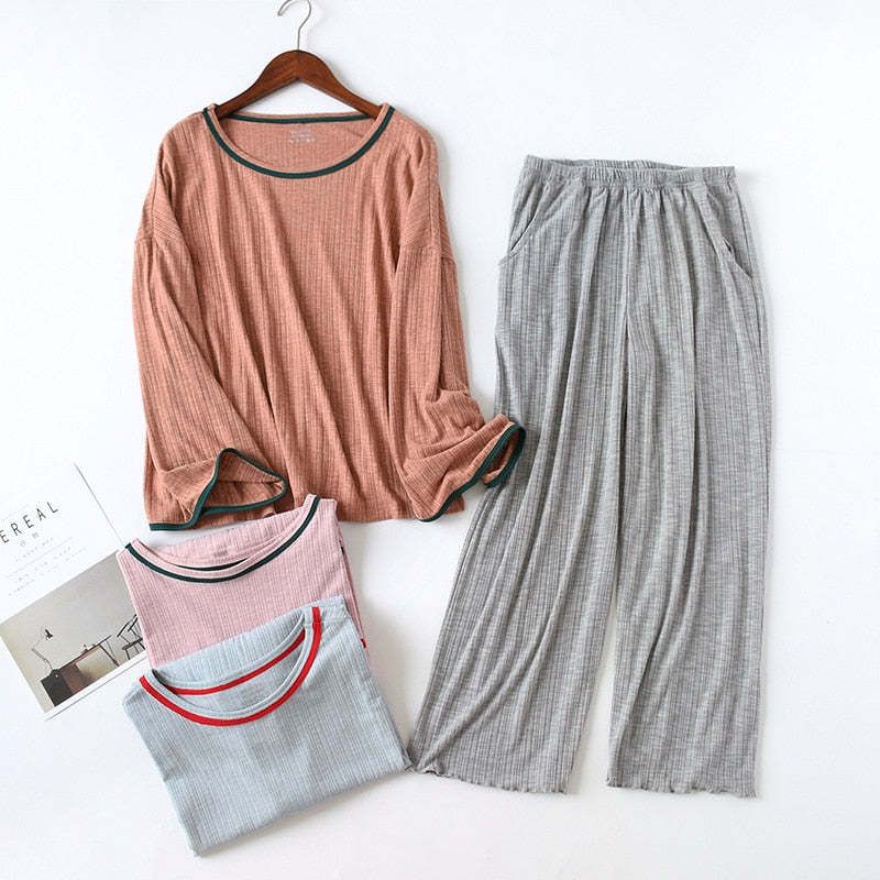 The Grey Loose Set Original Pajamas-Original Pajamas