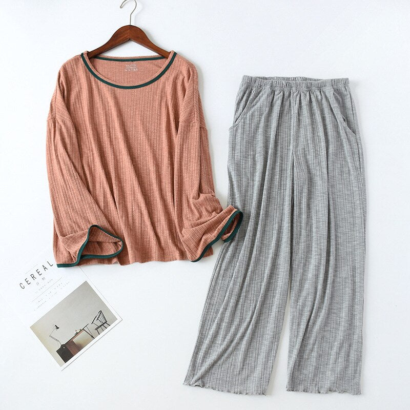 The Grey Loose Set Original Pajamas-Original Pajamas