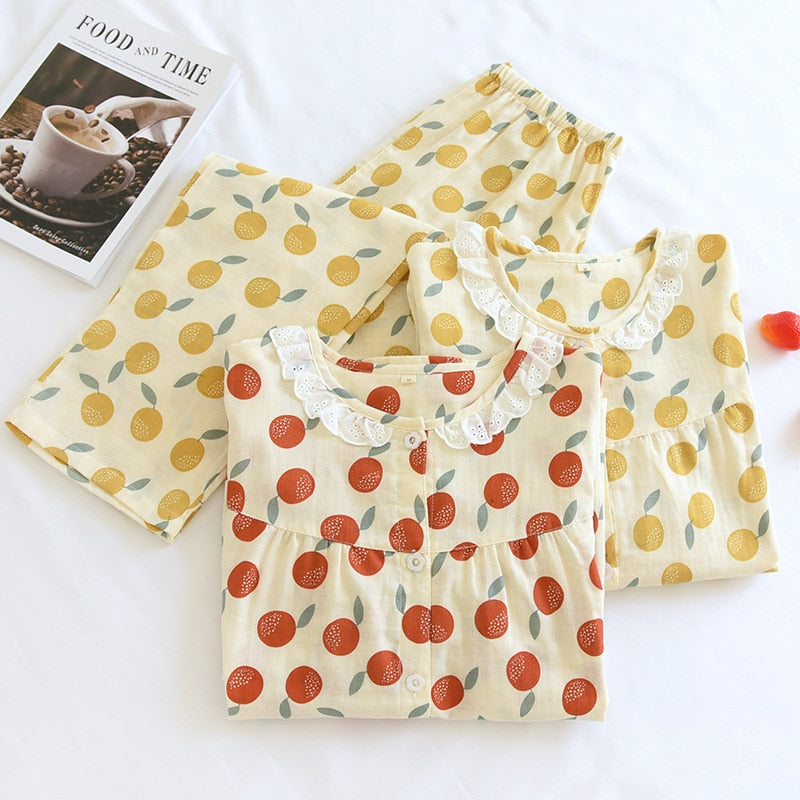The Mini Oranges Set Original Pajamas-Original Pajamas