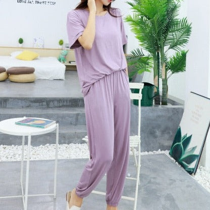 The Solid Modal Pajama Set Original Pajama-Original Pajamas