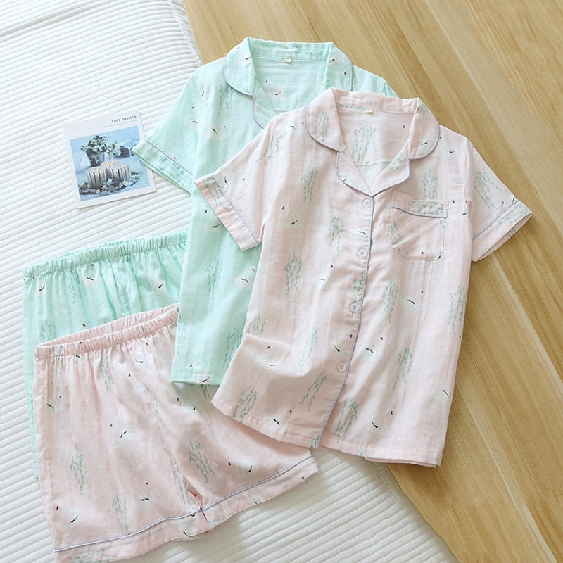 The Cartoon Pajama And Shorts Set Original Pajamas-Original Pajamas