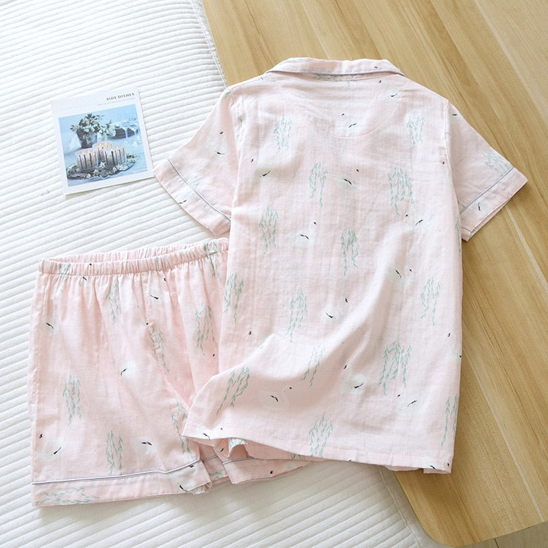 The Cartoon Pajama And Shorts Set Original Pajamas-Original Pajamas