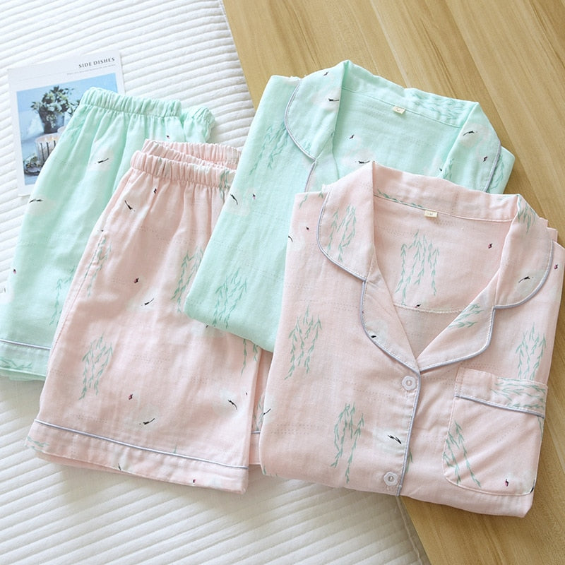 The Cartoon Pajama And Shorts Set Original Pajamas-Original Pajamas