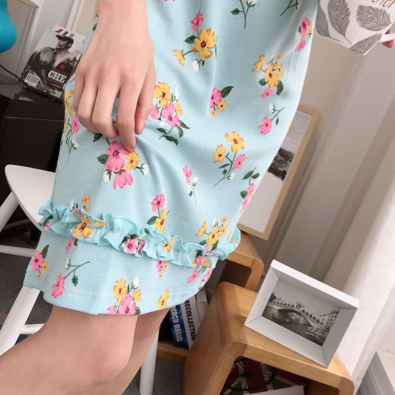 The Knitted Floral Original Pajamas-Original Pajamas