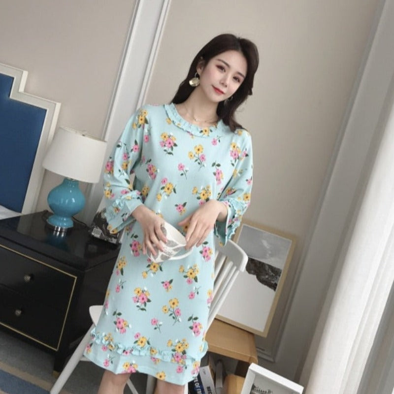 The Knitted Floral Original Pajamas-Original Pajamas