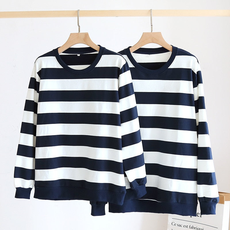 The Black & White Striped Original Pajamas-Original Pajamas