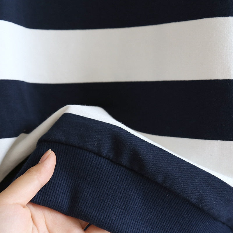 The Black & White Striped Original Pajamas-Original Pajamas