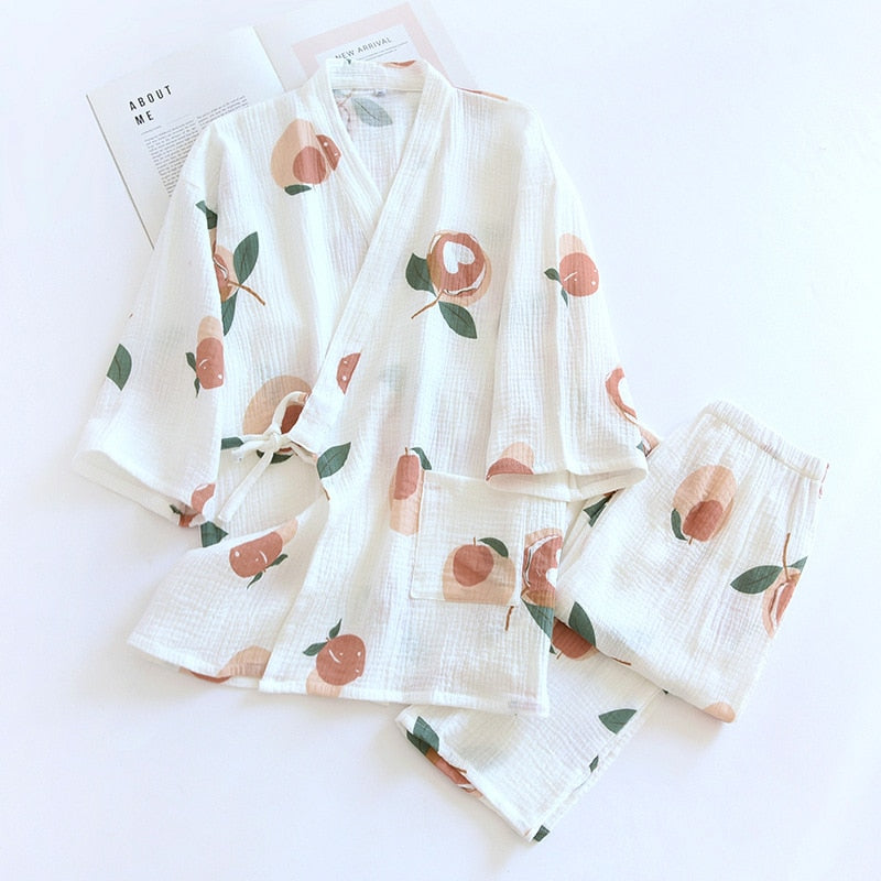 The Peach Kimono Original Pajamas-Original Pajamas