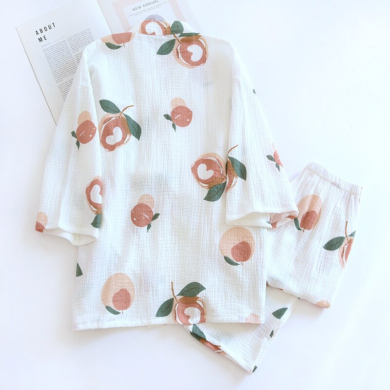 The Peach Kimono Original Pajamas-Original Pajamas