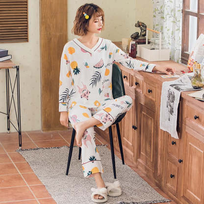 The Puppy Pineapple Original Pajama-Original Pajamas