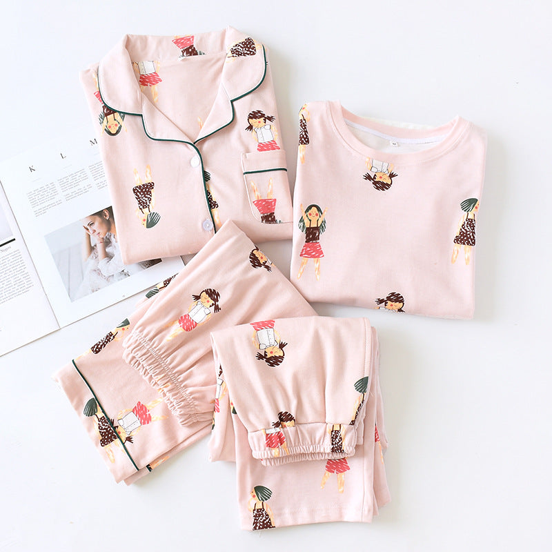 The Two-Piece Printed Original Pajamas-Original Pajamas