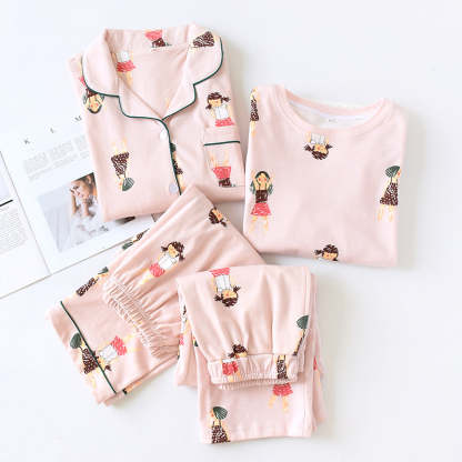 The Two-Piece Printed Original Pajamas-Original Pajamas