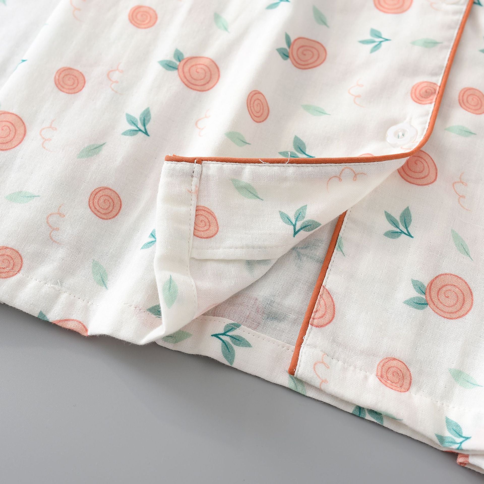 The White Floral Pajama Set Original Pajamas-Original Pajamas