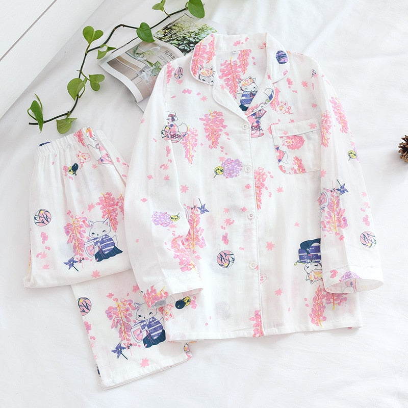 The Cherry Blossom Original Pajamas-Original Pajamas