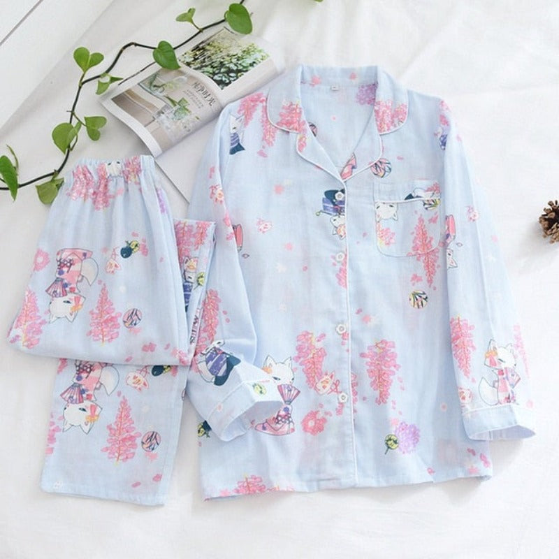 The Cherry Blossom Original Pajamas-Original Pajamas